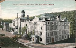 McGill College Arts Building Postcard