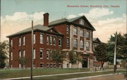 Alexandra School Brantford, ON Canada Misc. Canada Postcard Postcard Postcard