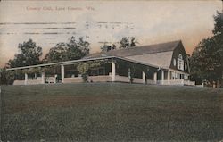 County Club Lake Geneva, WI Postcard Postcard Postcard