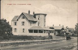 Street View Hyannis Port, MA Postcard Postcard Postcard