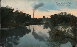 Scene in Mayo Park Rochester, MN Postcard Postcard Postcard