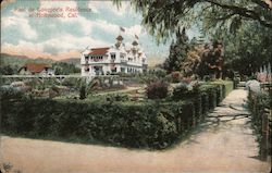 Paul de Longpre's Residence Postcard