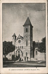 St. John's Catholic Church Rochester, MN Postcard Postcard Postcard