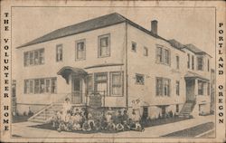 The Volunteer Home, Portland, OR Postcard