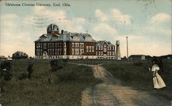 Oklahoma Christian University Postcard