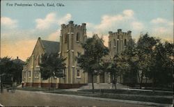 First Presbyterian Church Enid, OK Postcard Postcard Postcard