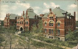 St. luke's Hospital Postcard