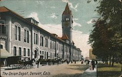 The Union Depot Denver, CO Postcard Postcard Postcard