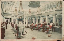 The Blackstone Barbershop Postcard