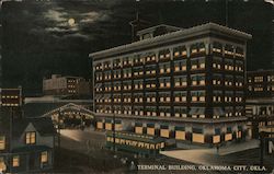 Terminal Building Postcard