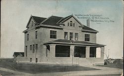 Methodist Episcopal Residence of M.E. Church Oklahoma City, OK Postcard Postcard Postcard