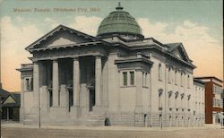 Masonic Temple Postcard