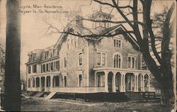 Loyola Main Residence, Keyser Is, So Norwalk, Conn Postcard