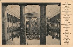 The inaugural ball. Washington, D.C., March 4th, 1909 Postcard