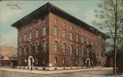 Elks Club Erie, PA Postcard Postcard Postcard