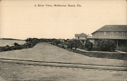 A River View Postcard