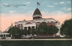 Manatee County Court House Postcard