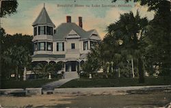 Beautiful Home on Lake Lucerne Orlando, FL Postcard Postcard Postcard