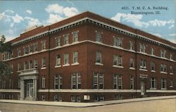 YMCA Building Bloomington, IL Postcard Postcard Postcard