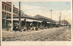 French Market Postcard