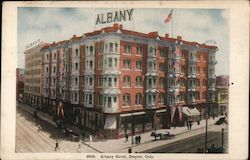 Albany Hotel Postcard