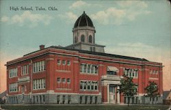 High School Tulsa, OK Postcard Postcard Postcard