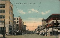 South Main Street Tulsa, OK Postcard Postcard Postcard