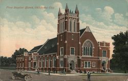 First Baptist Church Postcard