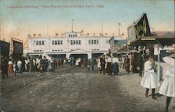 Exposition Building at State Fair Postcard