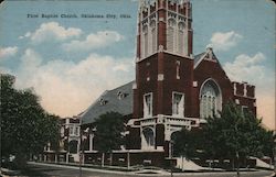 First Baptist Church Postcard