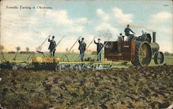 Scientific Farming in Oklahoma Postcard