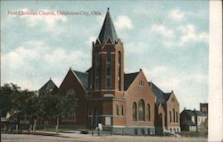 First Christian Church Oklahoma City, OK Postcard Postcard Postcard