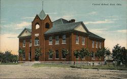 Central School Postcard