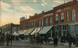 Randolph Street Looking West from Grand Postcard