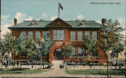 Jefferson School Enid, OK Postcard Postcard Postcard