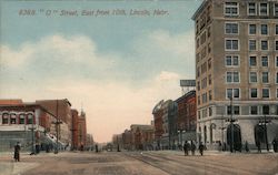 "O" Street, East from 10th Postcard