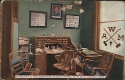 Office of J.G. Ray, Secretary to Head Consul M.W. Of. a. Lincoln, NE Postcard