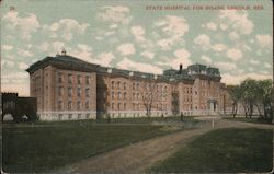 State Hospital for Insane Lincoln, NE Postcard Postcard Postcard