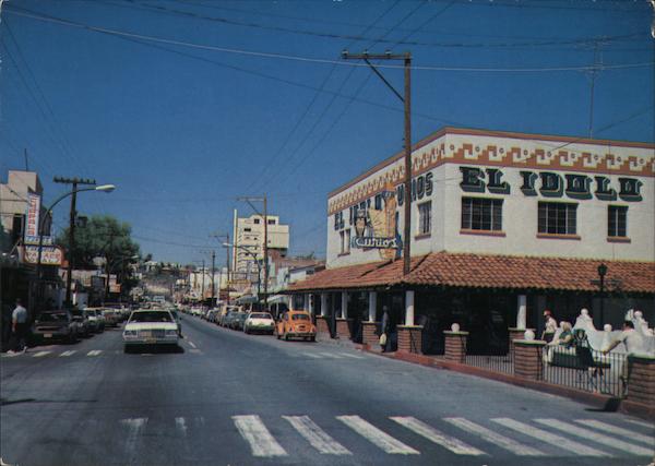 Curio Shops on Alvaro Obregón Avenue Sonora Mexico