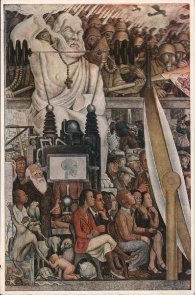 Palacio de Bellas Artes Mexico Diego Rivera