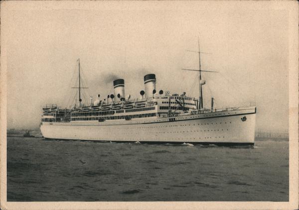 Italian Line - Dulio Giulio Cesare Genoa Italy Boats, Ships