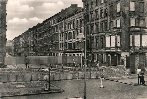 Schandmauer (Wall of Shame - Berlin Wall) at Bernauer Street Germany