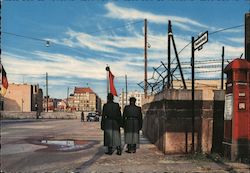 Checkpoint Charlie - Control Point Friedrichstrasse at the sector boundary Postcard