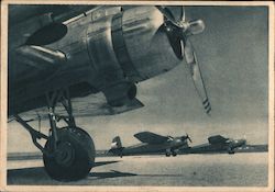 Praga Aircraft Postcard