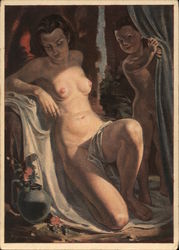 Nude Munchen, Haus der Deutschen Kunst HDK Postcard