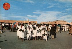 Marrakech - Dance Gnaouas Postcard