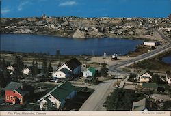 View of Flin Flon in Manitoba Canada Misc. Canada Postcard Postcard Postcard