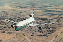 Cathay Pacific Airlines - A Single Airplane Postcard