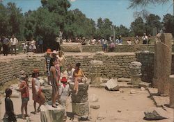 Ashkelon excavations Israel Middle East Postcard Postcard Postcard