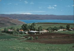 Upper Galilee - the Lake of Galilee and Mount Hermon Postcard